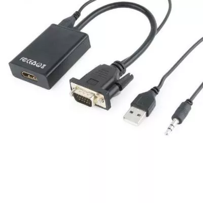 Переходник VGA to HDMI Cablexpert (A-VGA-HDMI-01), фото №3