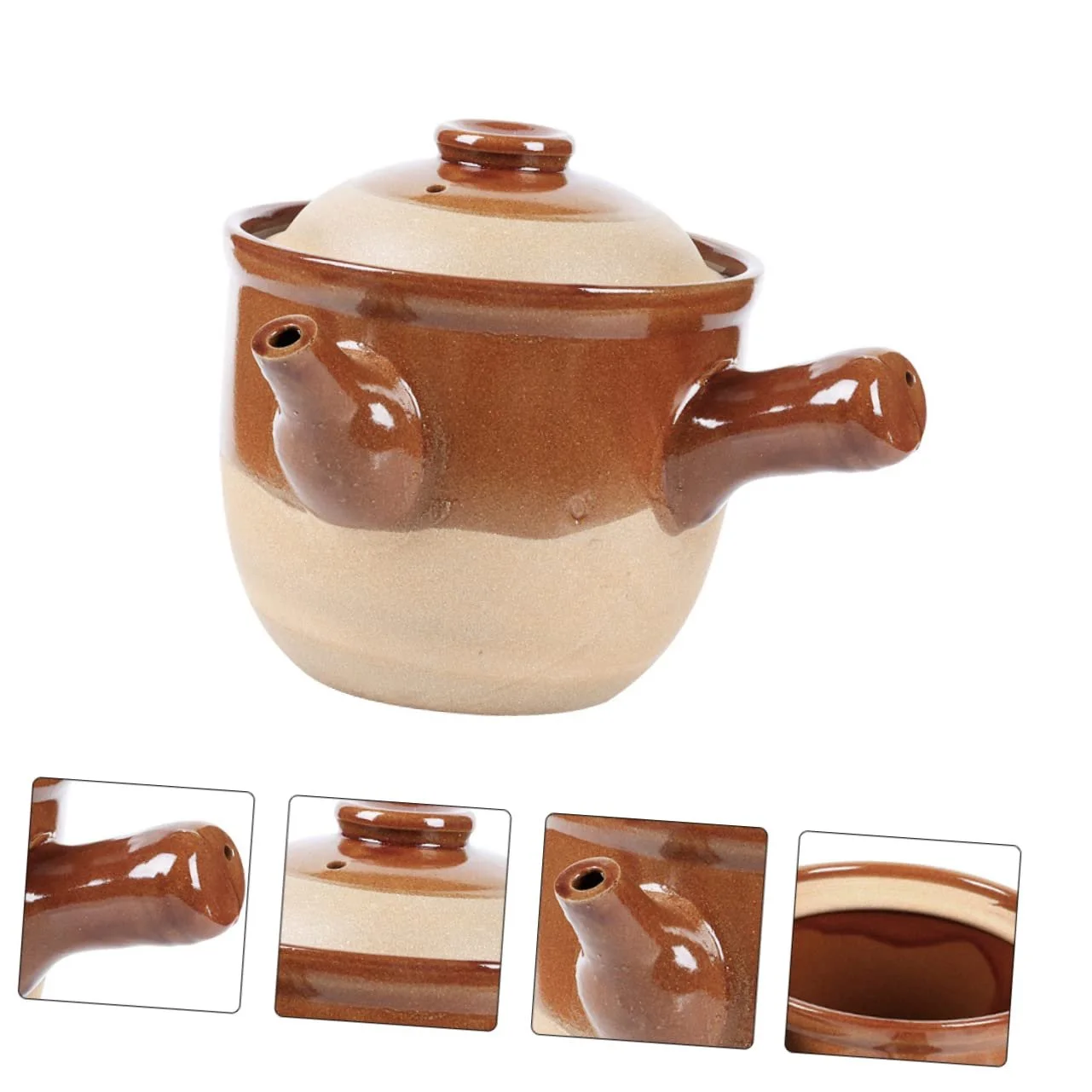 Ретро-кастрюля BESTYASH 1 шт. термостойкая с носиком, фото №7