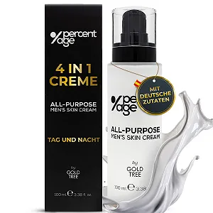 Денний крем Percent Age Face Cream Men антивіковий зволожуючий з гіалуроновою кислотою 100 мл - Фото 1