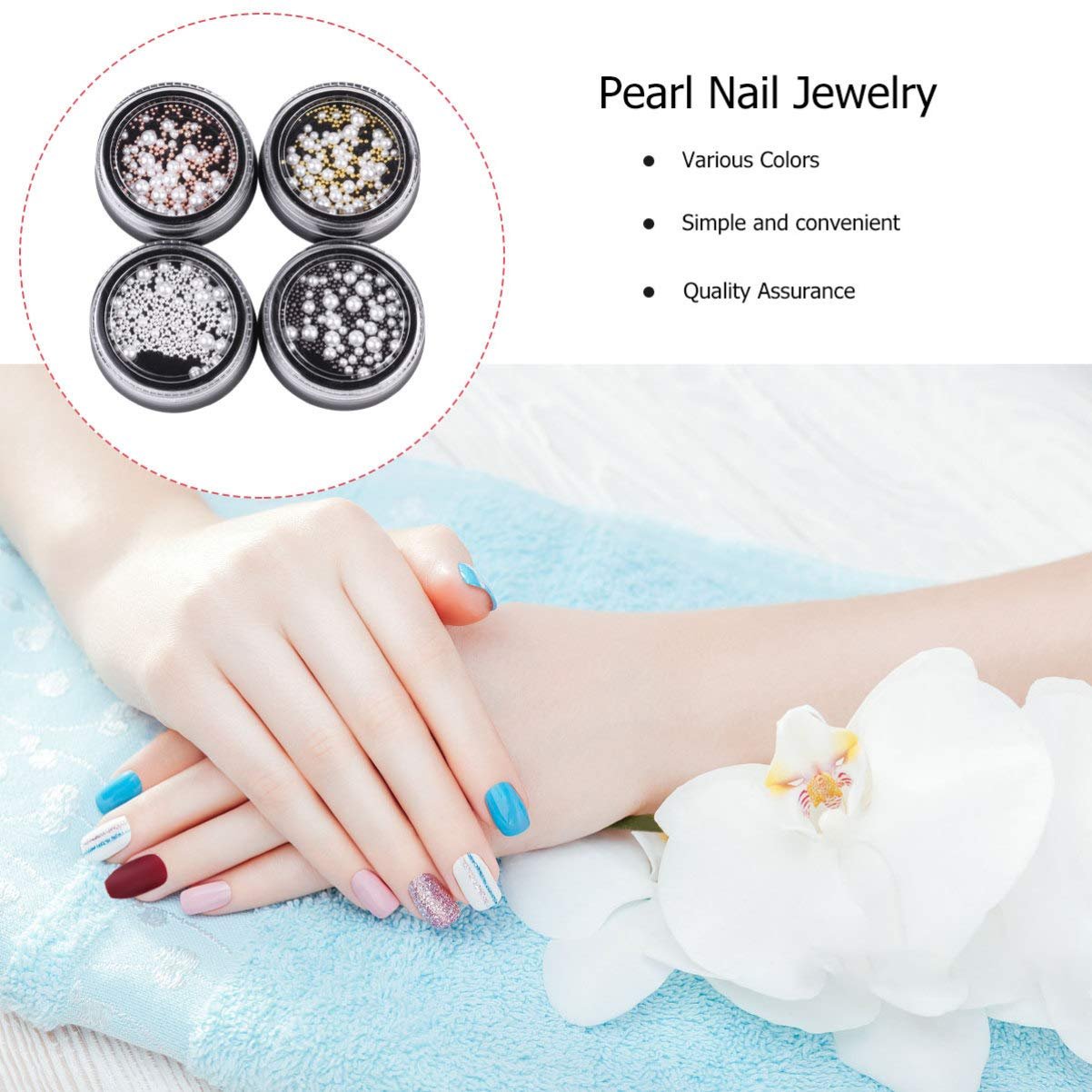 3D Гвозди Доставка Стразы для ногтей Песок для ногтей Микро икра Хрустальные бусины, фото №9 3D Гвозди Доставка Стразы для ногтей Песок для ногтей Микро икра Хрустальные бусины, фото №9