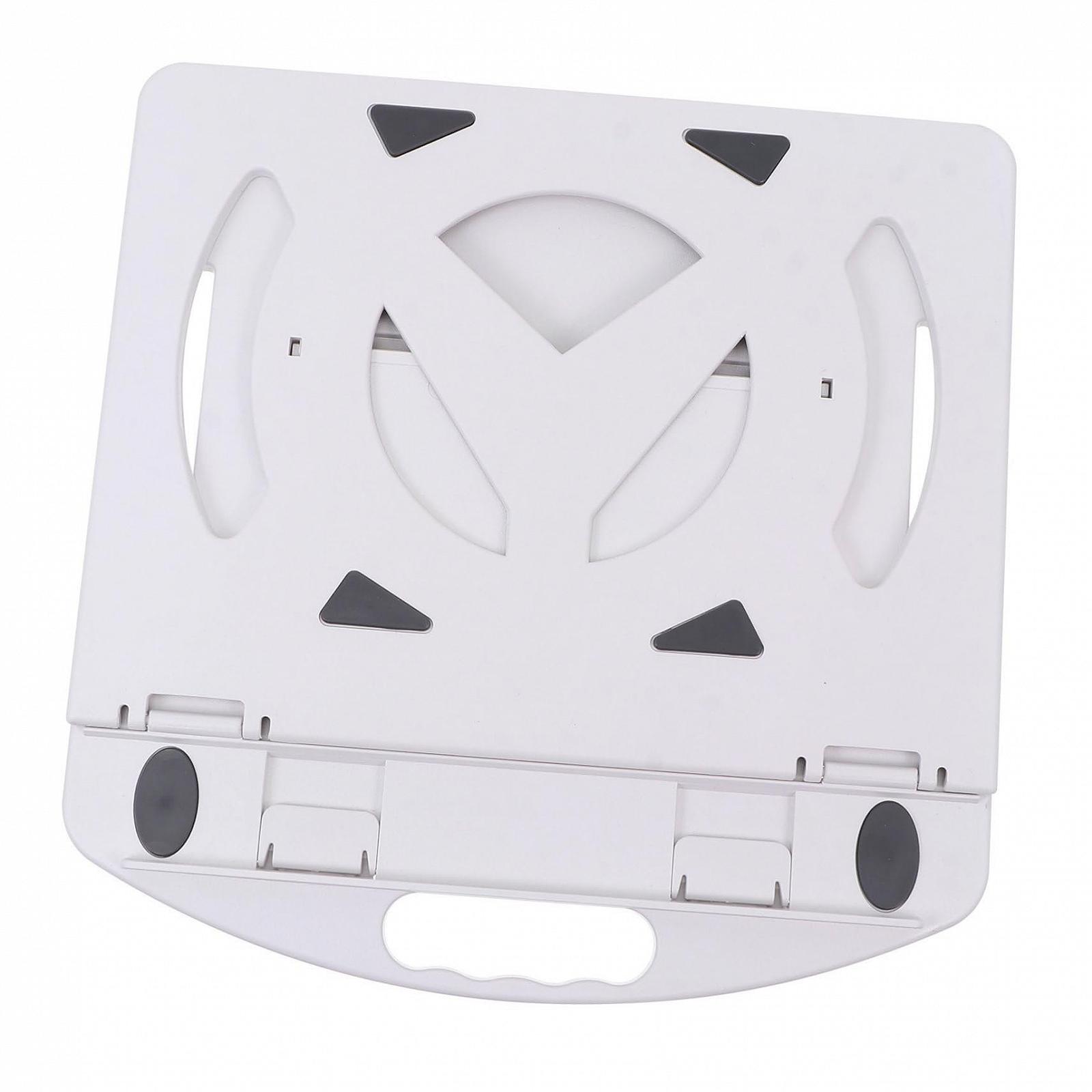 Підставка для ноутбука Обертова Піднята Міцна Матеріал з вбудованим тримачем для смартфона, фото №1