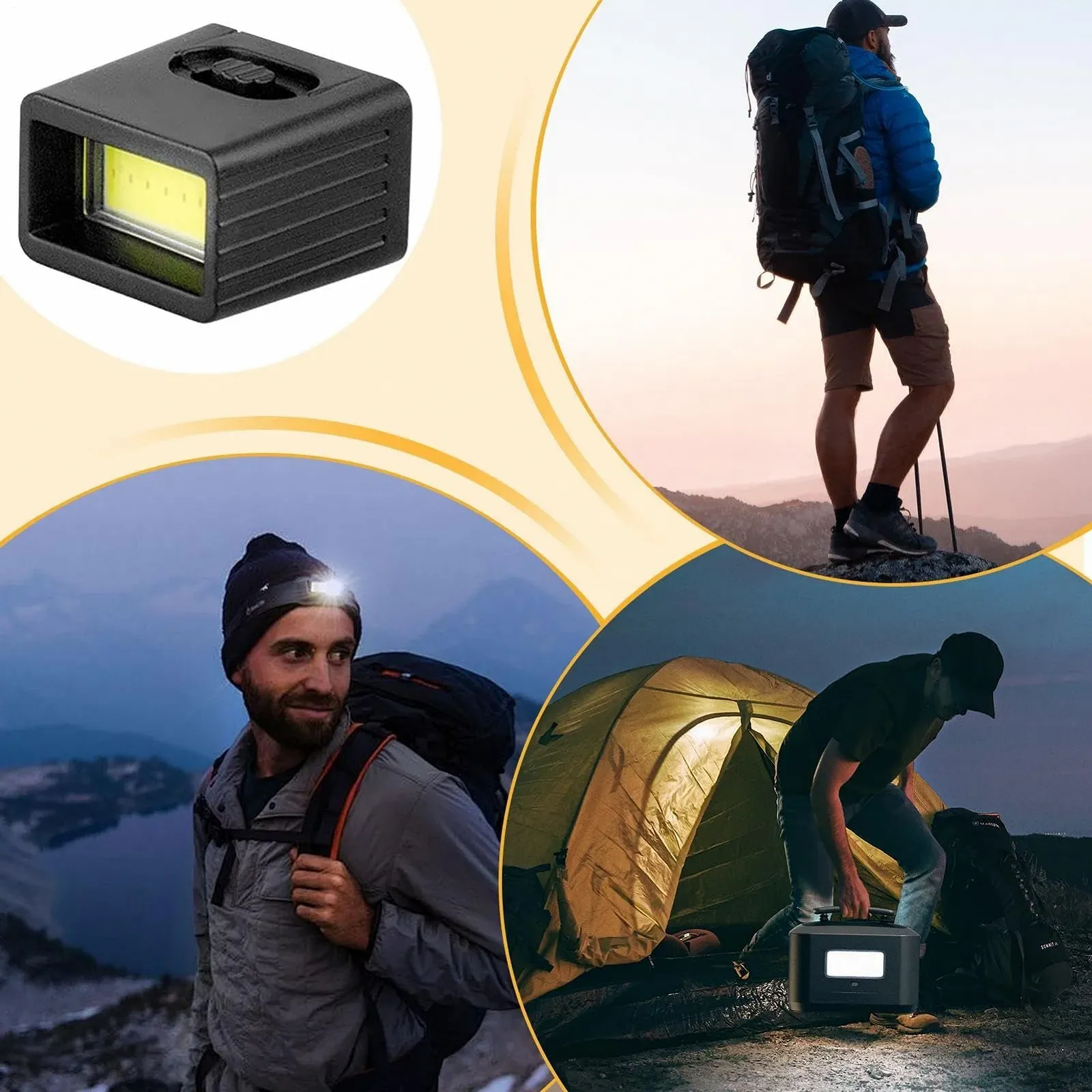 Кишеньковий світлодіодний ліхтарик Gérique Маленький, ультра-яскравий, легкий, компактний корпус, для активного відпочинку та кемпінгу, фото №7