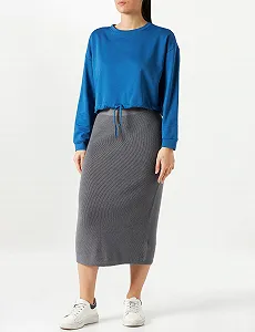 Свитшот ONLY Onldreamer Life Unb Ls O-neck String Noos Голубой туман synthetic.ua - Фото 1