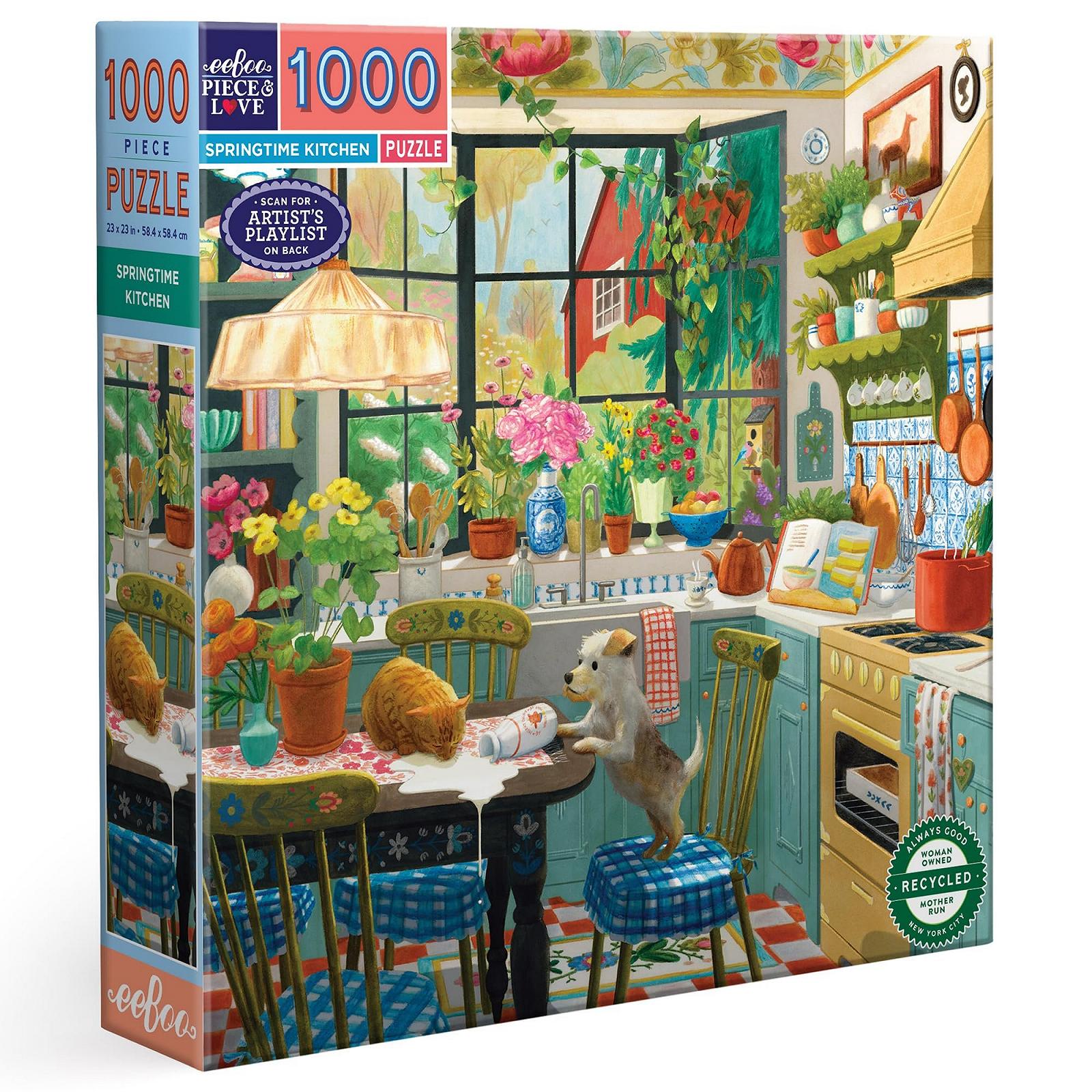 Пазл eeBoo Kitchen in Spring PZT116 1000 элементов, фото №1