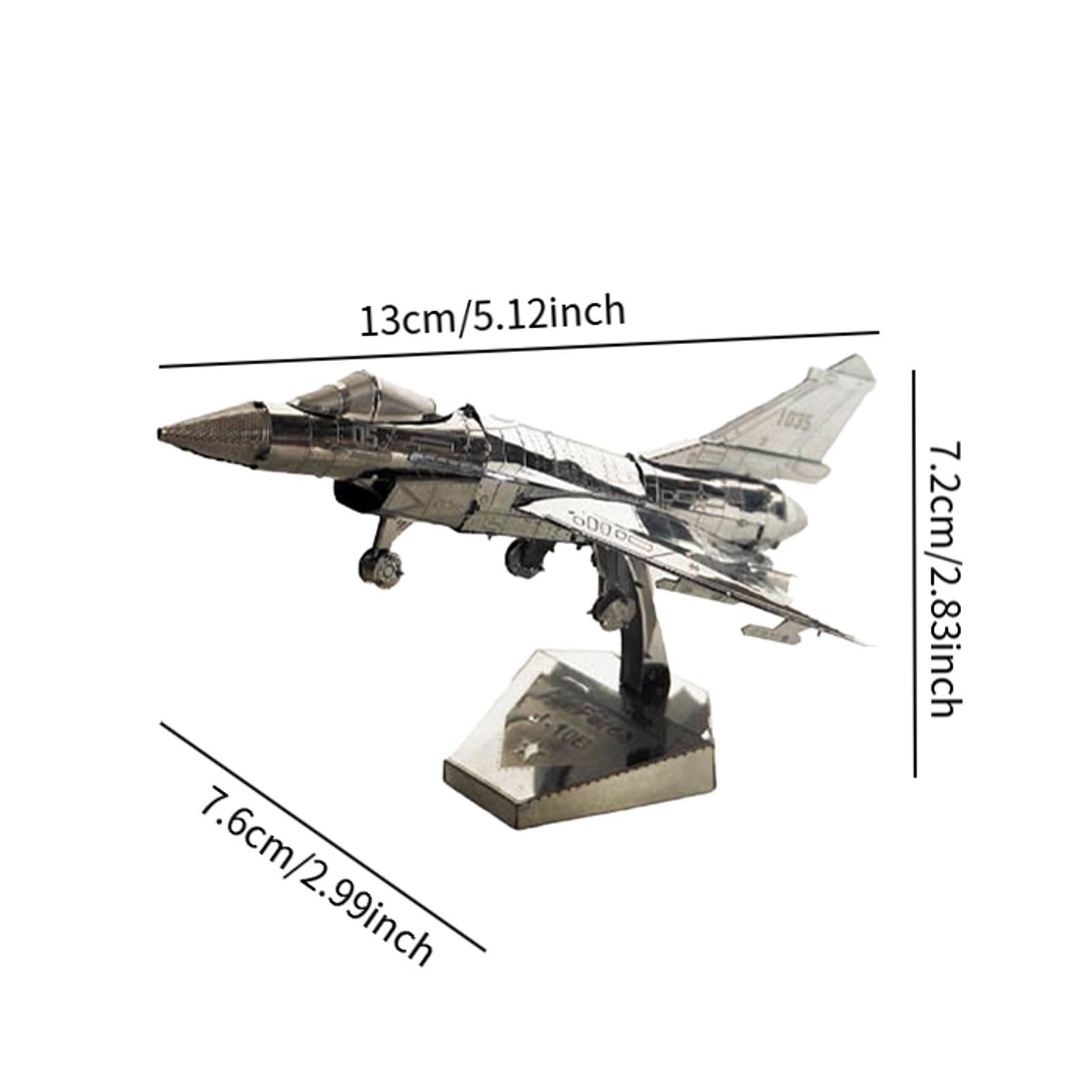 Конструктор Luwecf Fighter Plane Model Building Block Set для дорослих, срібний, фото №5 Конструктор Luwecf Fighter Plane Model Building Block Set для дорослих, срібний, фото №5