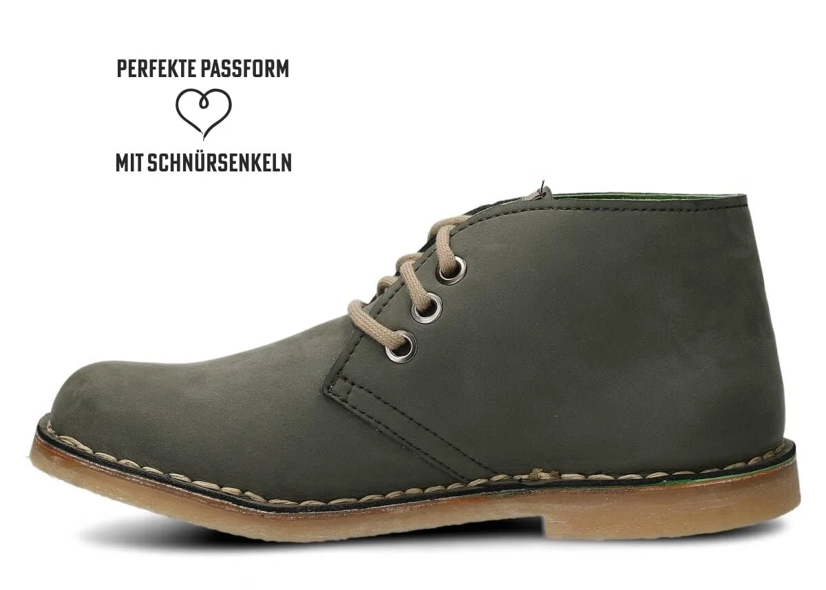 Мужские ботинки Nagaba Кожаные на шнуровке, фото №3