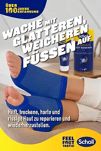 Набор для ухода за ногами Scholl Overnight крем 60 мл и гелевые носочки, 1 пара synthetic.ua - Фото 1