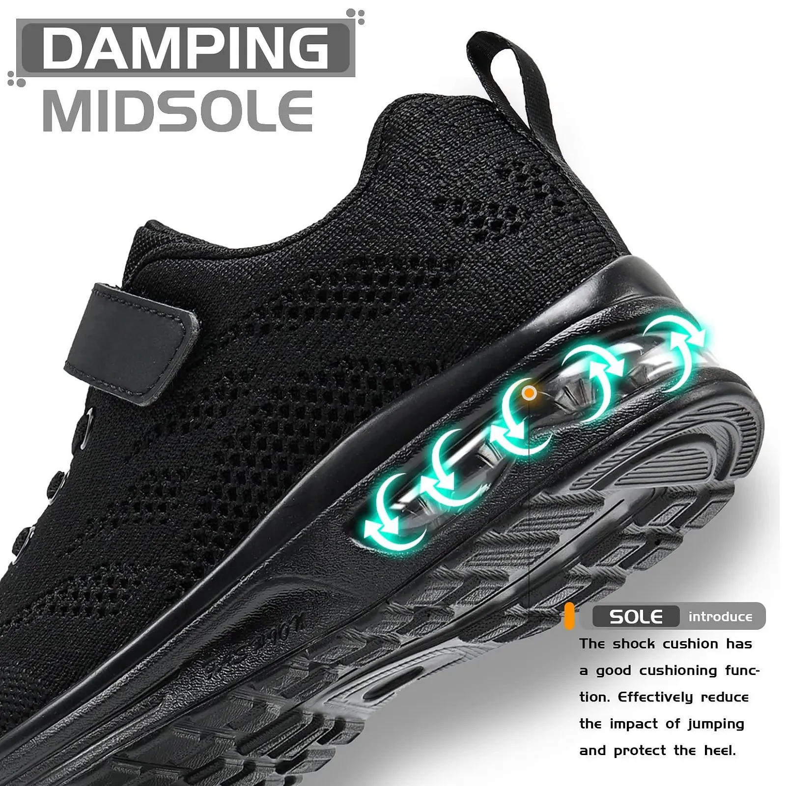 Кросівки Дитячі ASHION Дитячі Сітка Дихаючі Вуличні Бігові, фото №4