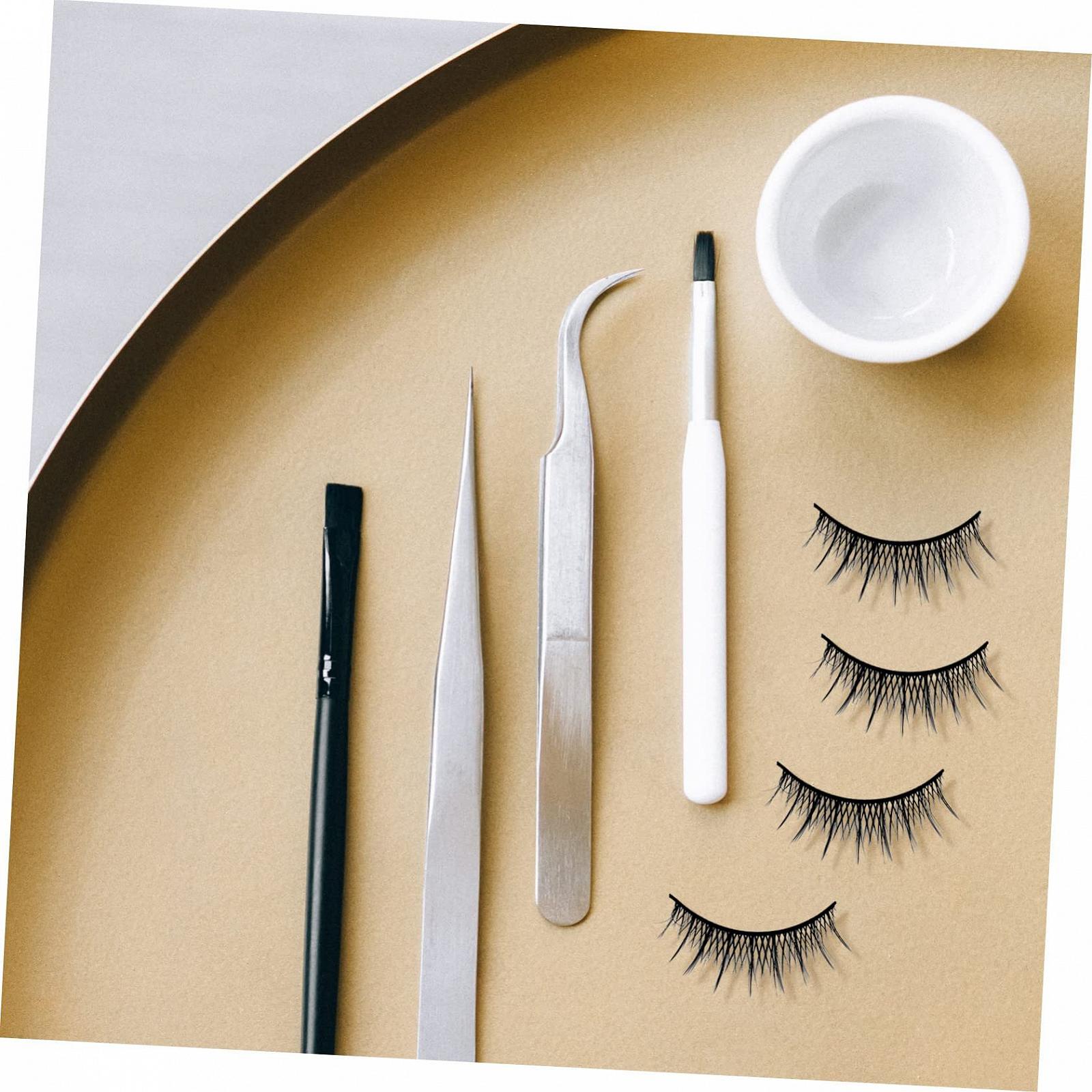 Фальшиві вії Angoily 5 пар косметичні хімічні волокна, фото №3