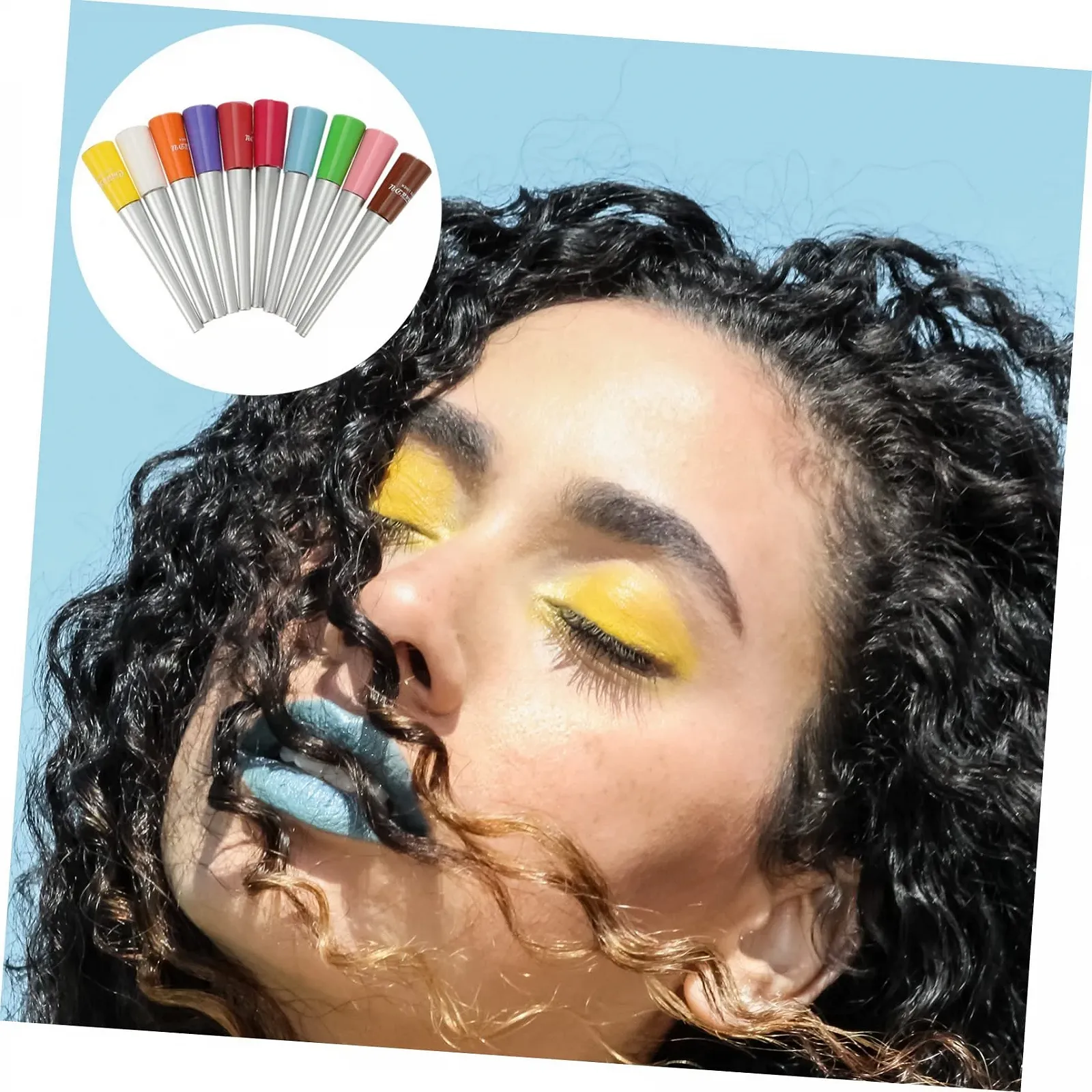 Жидкая Подводка FRCOLOR . Разноцветная Матовая Водостойкая, фото №6