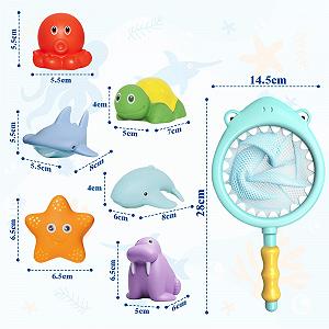 Игрушка для ванны 7 шт, Водная synthetic.ua - Фото 1