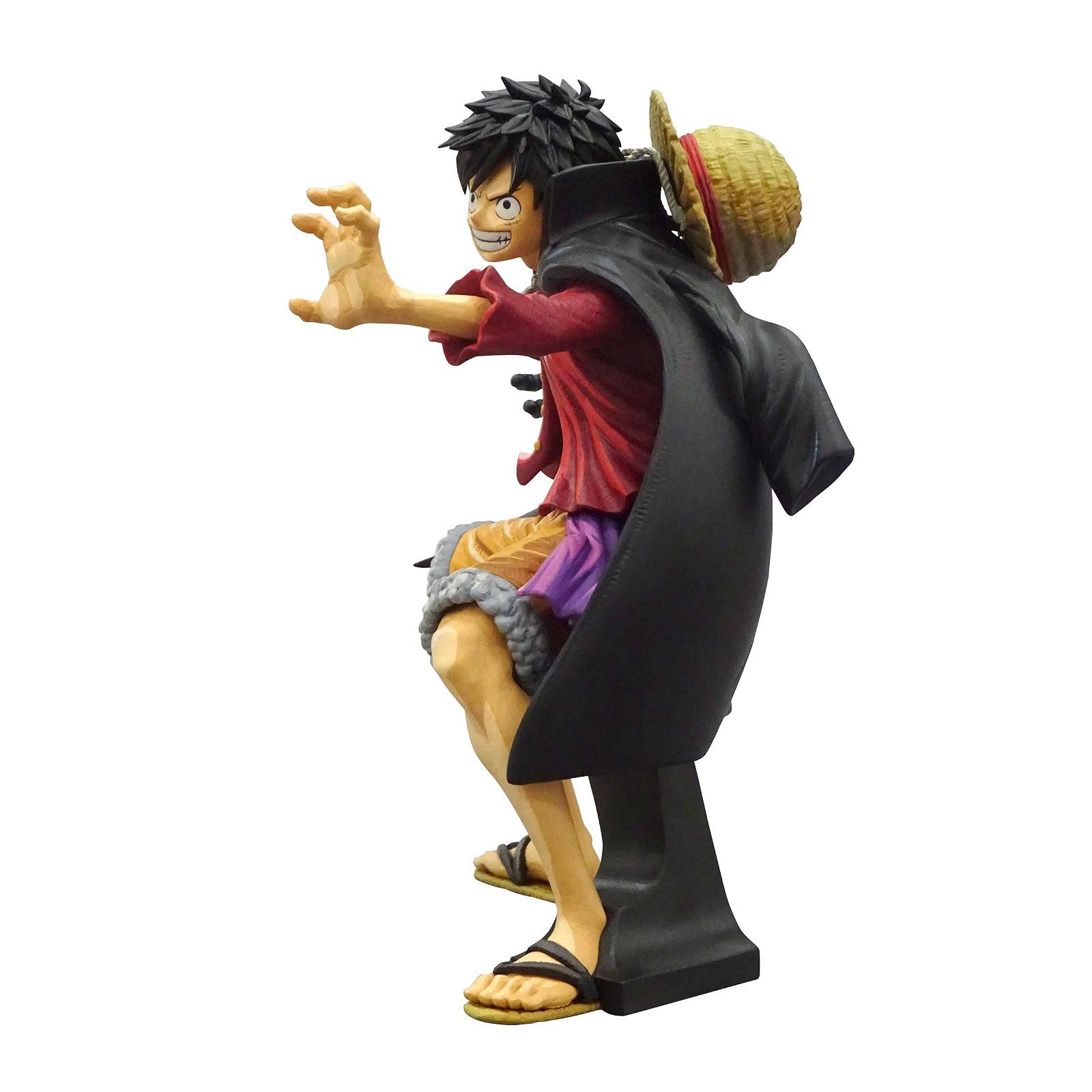 Фігурка Banpresto One Piece King of Artist Wanokuni II Monkey D Luffy (Manga Dimensions) 20 см, різнокольорова, фото №4