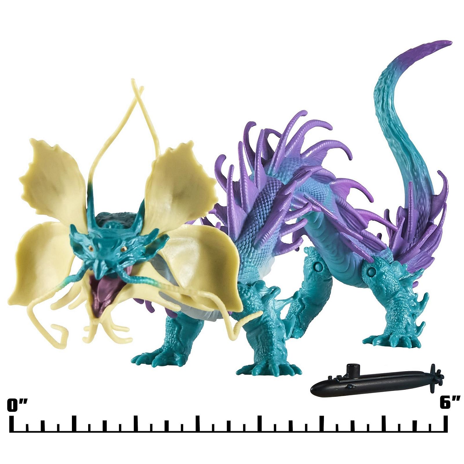 Фігурка Tiamat MonsterVerse Godzilla x Kong: The New Empire, 15 см, з аксесуаром - підводним човном 6,35 см, фото №6