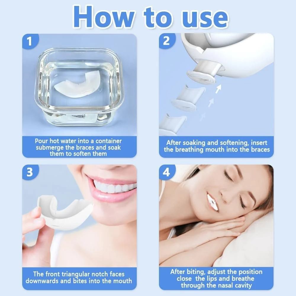 Набір проти хропіння 3 в 1 Стопор для хропіння, фото №4 Набір проти хропіння 3 в 1 Стопор для хропіння, фото №4