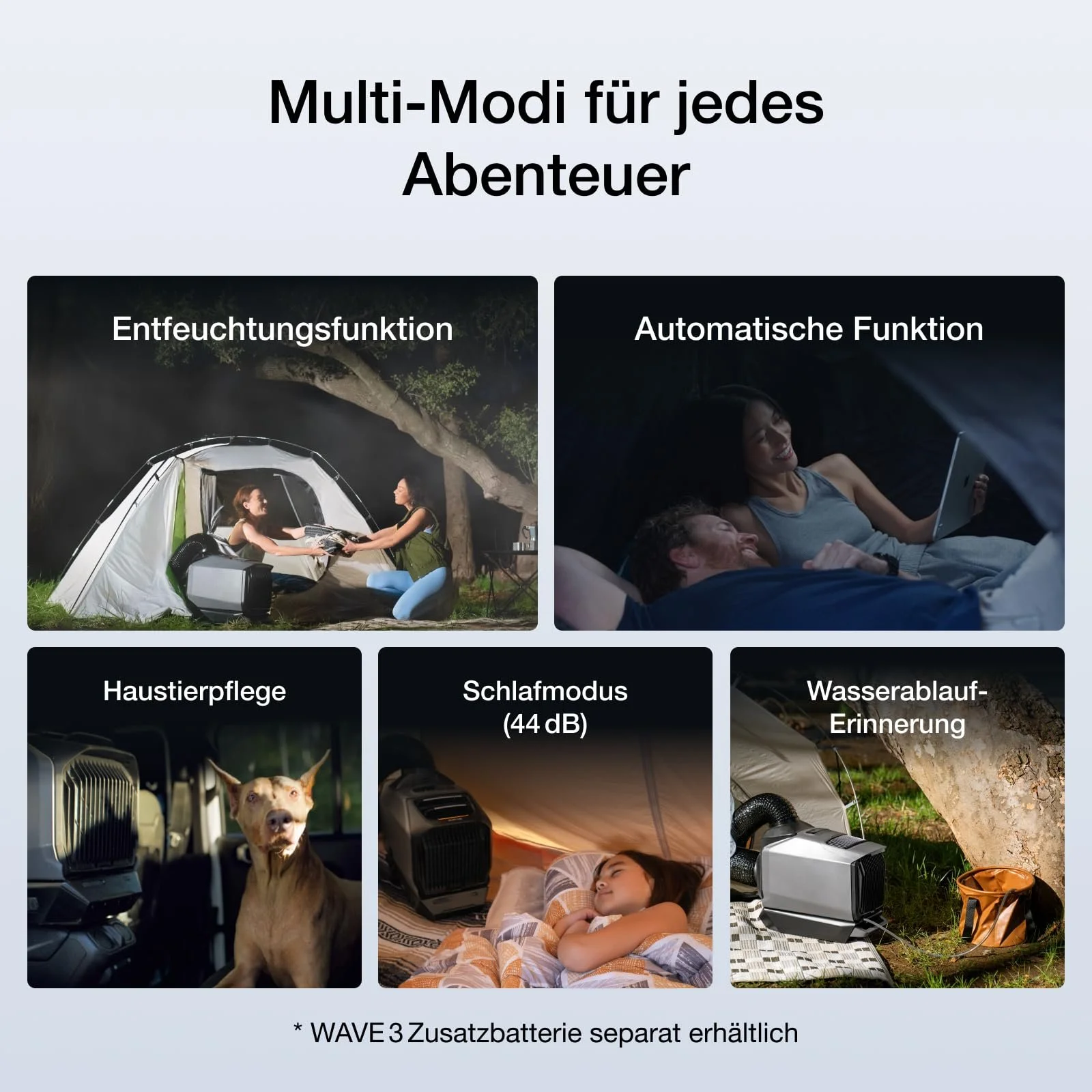 Портативный кондиционер ECOFLOW WAVE 3 1800 Вт охлаждение 2000 Вт обогрев App Control, фото №7