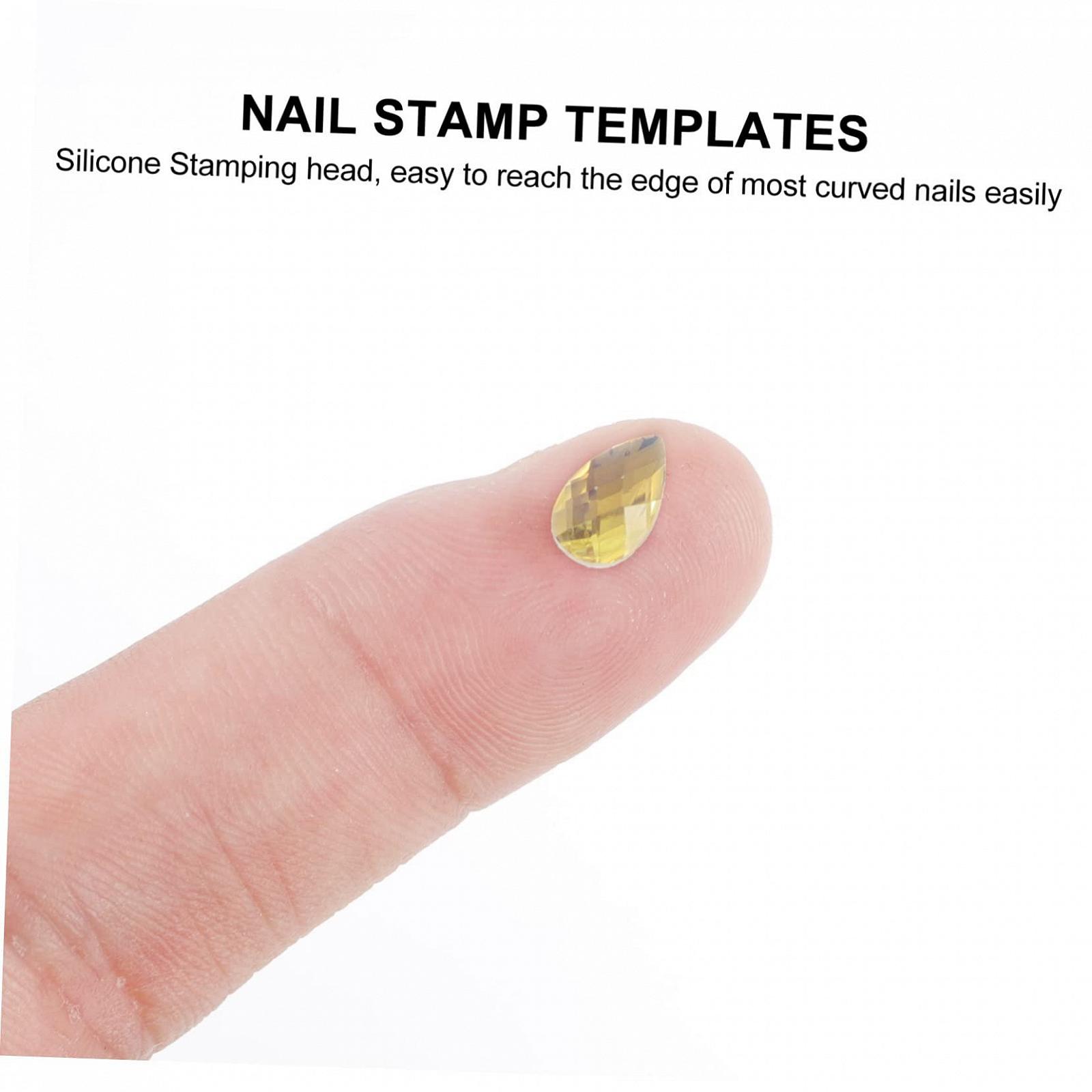 Накладные ногти Стразы для дизайна ногтей 2 коробки Легко наносятся Заклепки для маникюра Украшения для домашнего и профессионального использования, фото №2