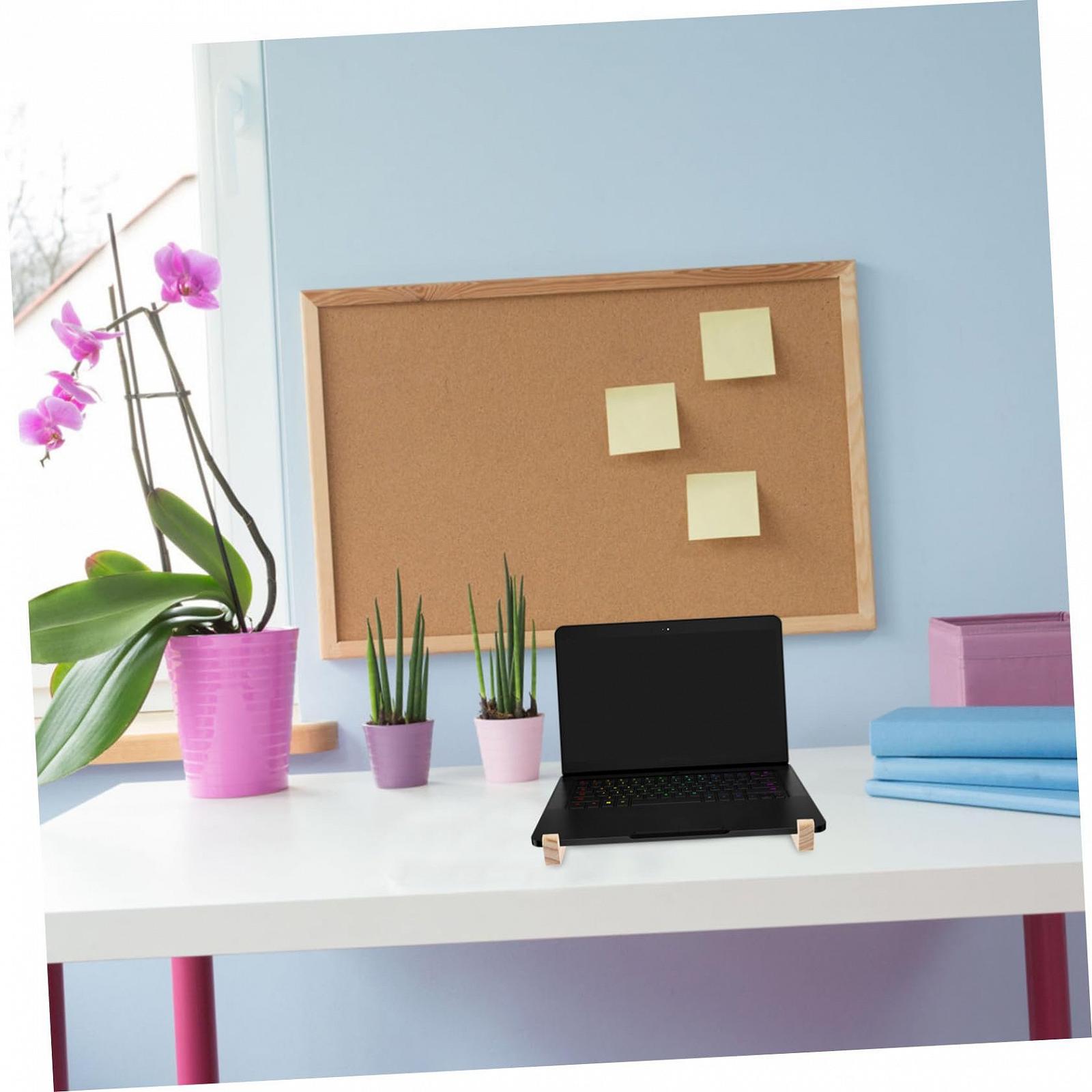 Підставка для ноутбука Дерев'яна Вертикальна Регульована по висоті Ергономічна Зручна для дому Офісу та столу, фото №9 Підставка для ноутбука Дерев'яна Вертикальна Регульована по висоті Ергономічна Зручна для дому Офісу та столу, фото №9