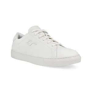 Кроссовки PAYMA Кожаные Белые Мужские Классические Повседневные Спортивные Летние Резиновая Подошва Стелька из Пены с Памятью Удобные и Гибкие synthetic.ua - Фото 1