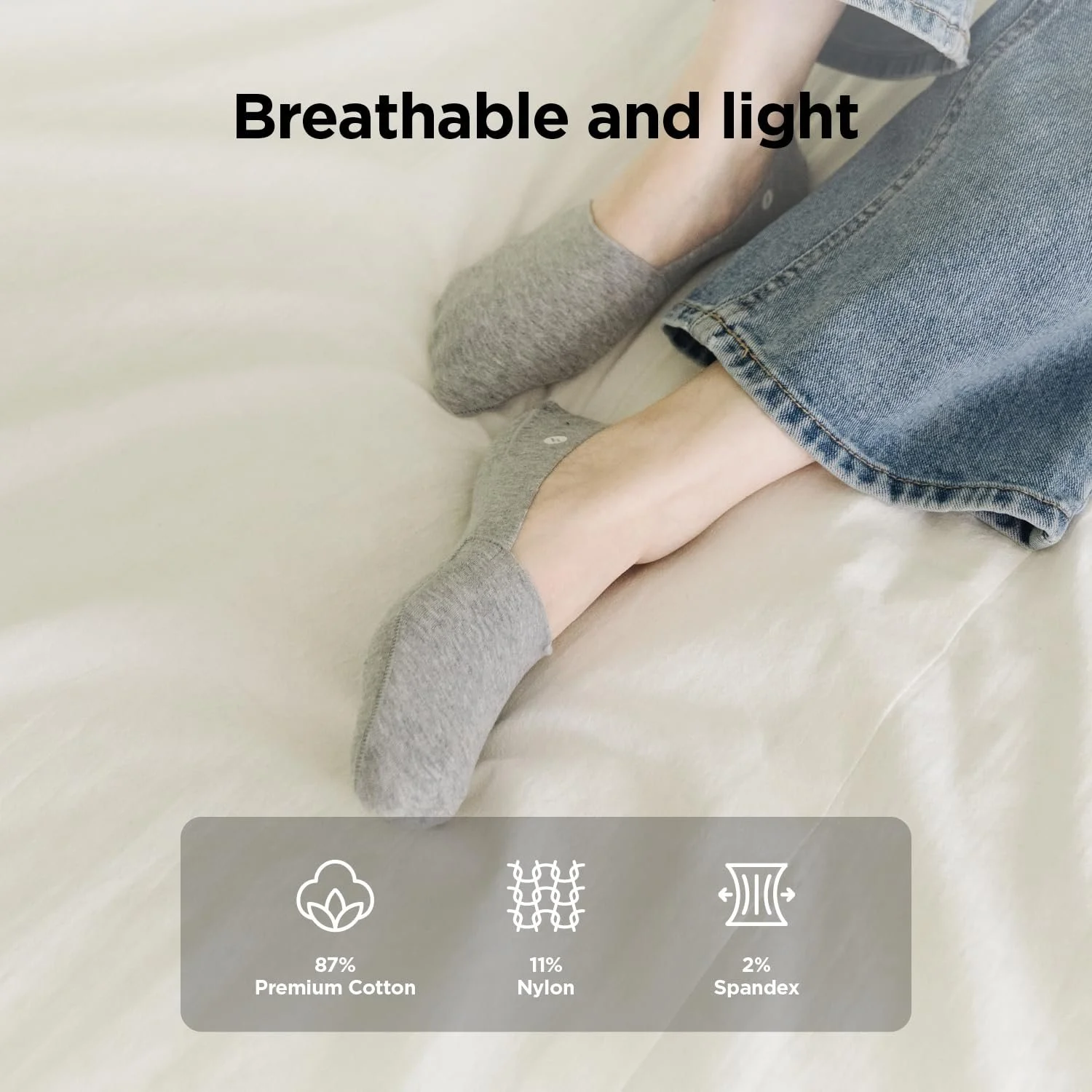 Шкарпетки Storm Empire Без сліду Унісекс, 3 пари, фото №3