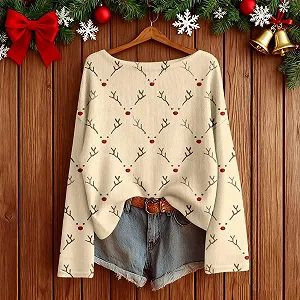 Різдвяна Толстовка для Дівчат Generisch synthetic.ua - Фото 1