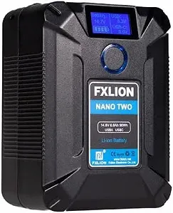 Акумулятор FXLION NANO TWO / 98Wh / 14.8 В / D-Tap / USB-C PD 45W / дисплей / Чорний synthetic.ua - Фото 1