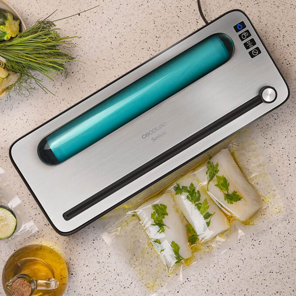 Вакуумний пакувальник CECOTEC SealVac 120 SteelCut, фото №5