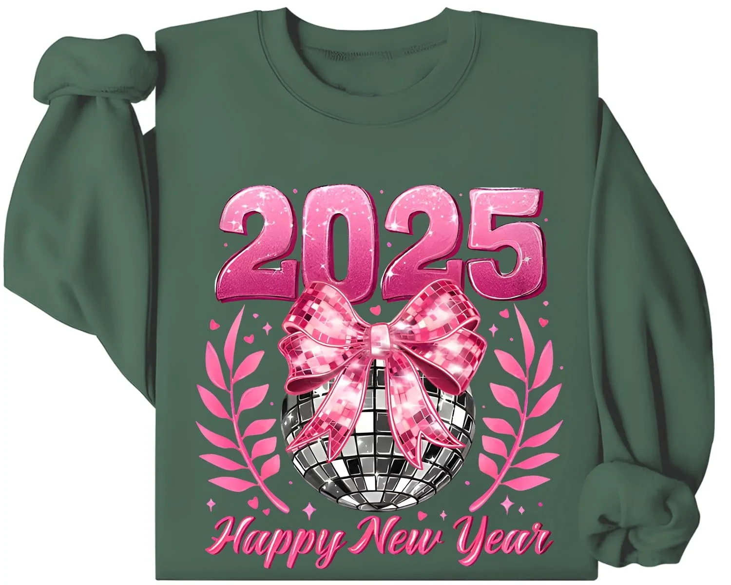 Світшот Happy New Year, Кофта для святкування Нового року, фото №1