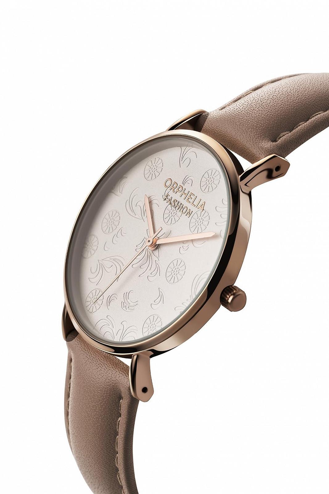 Часы женские Orphelia Fashion Iconic Аналоговые Кварцевые Ремешок Кожаный, фото №2
