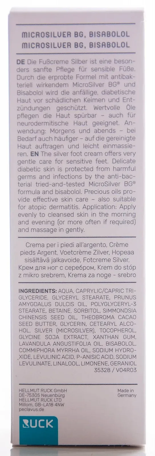 Крем для ног Peclavus Silver Podo 100 мл, фото №4