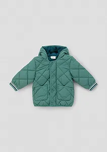 Куртка s.Oliver стеганая со съемным искусственным мехом synthetic.ua - Фото 1