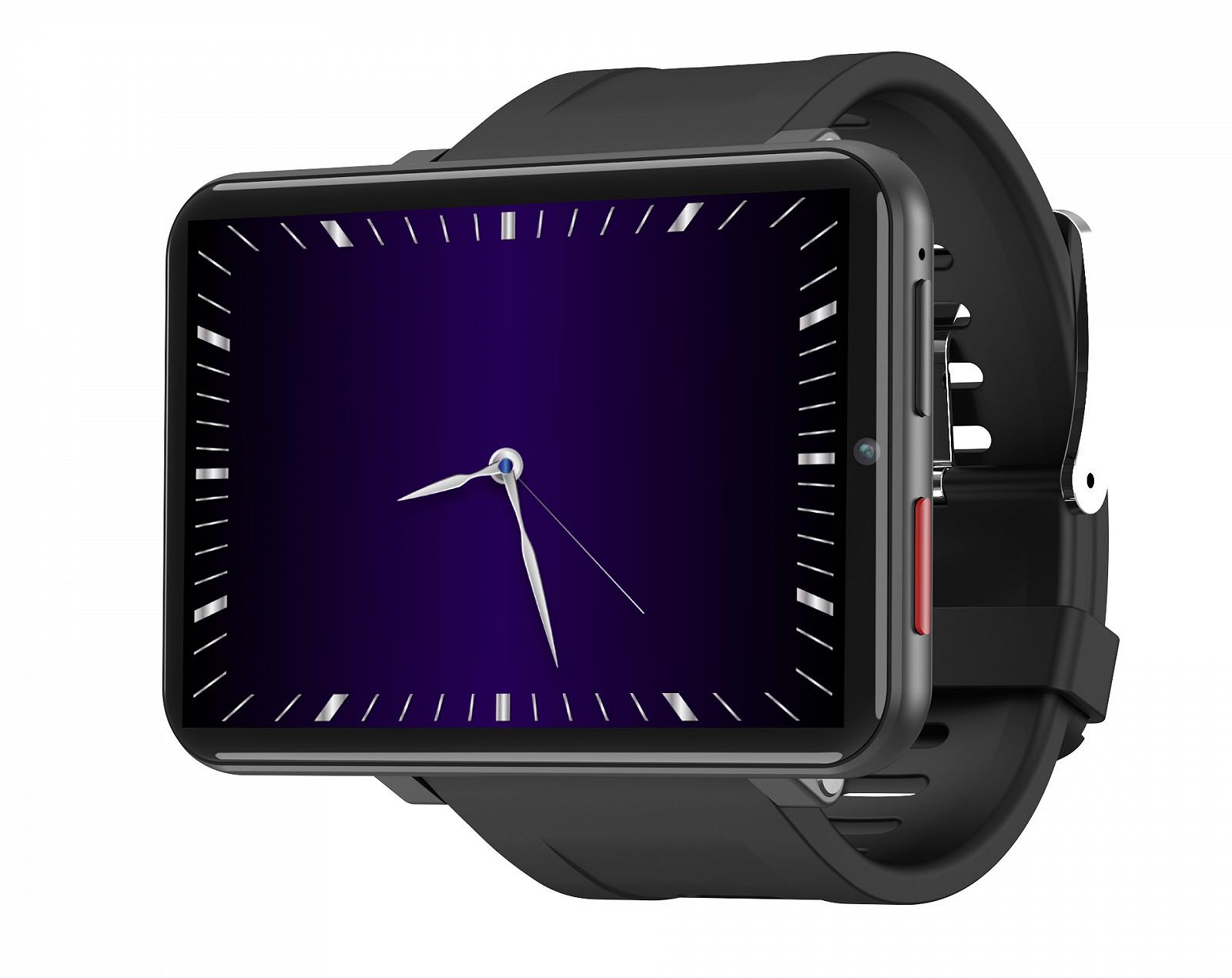 Смарт-годинник з Sim картою 4G LEMFO LEMT 3G+32G силіконовий ремінець Black 16720, фото №3