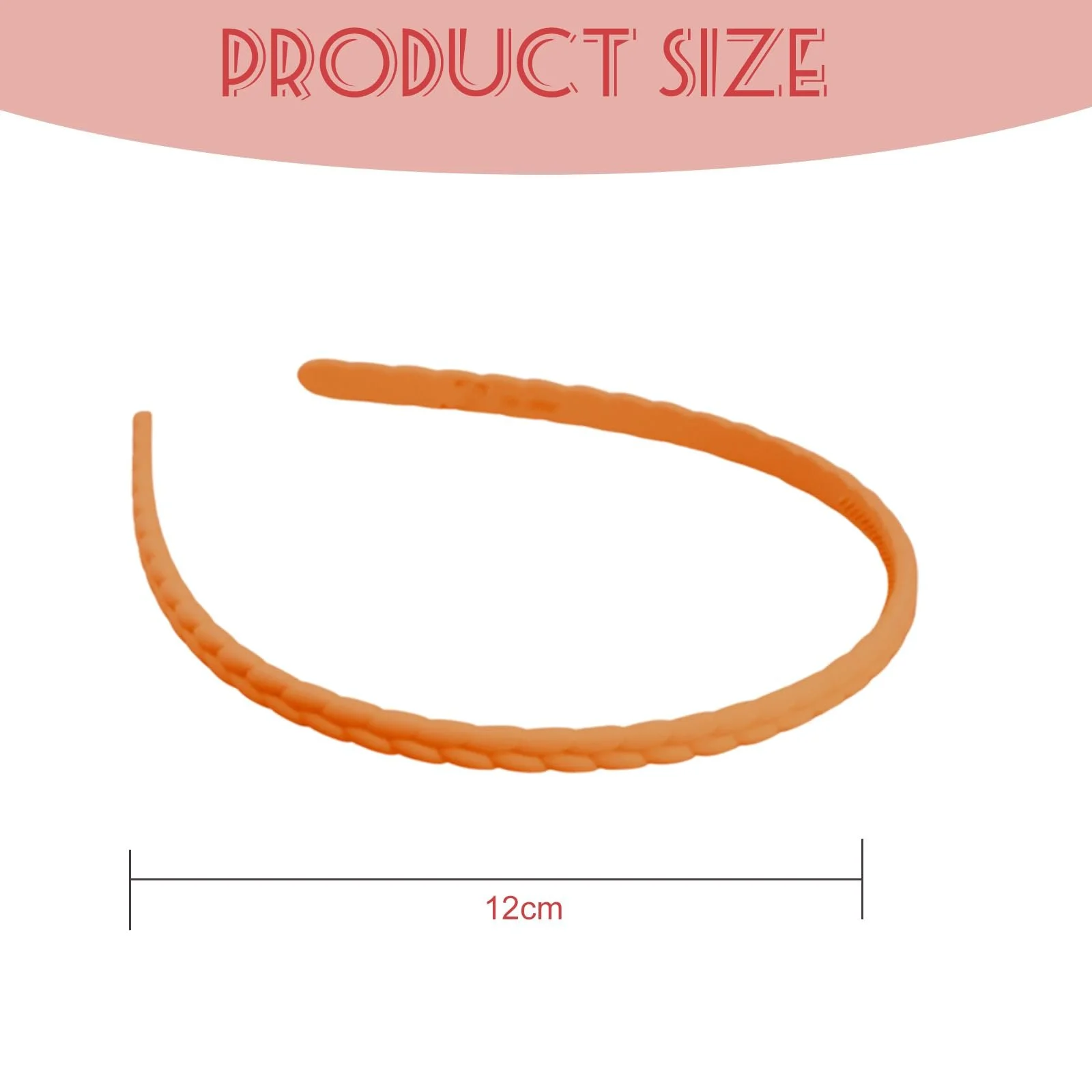 Жіночий обруч Плетений, фото №1