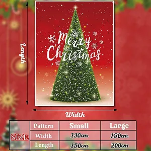 Покривало PORJDN Різдвяна М'яка Фланелева synthetic.ua - Фото 1