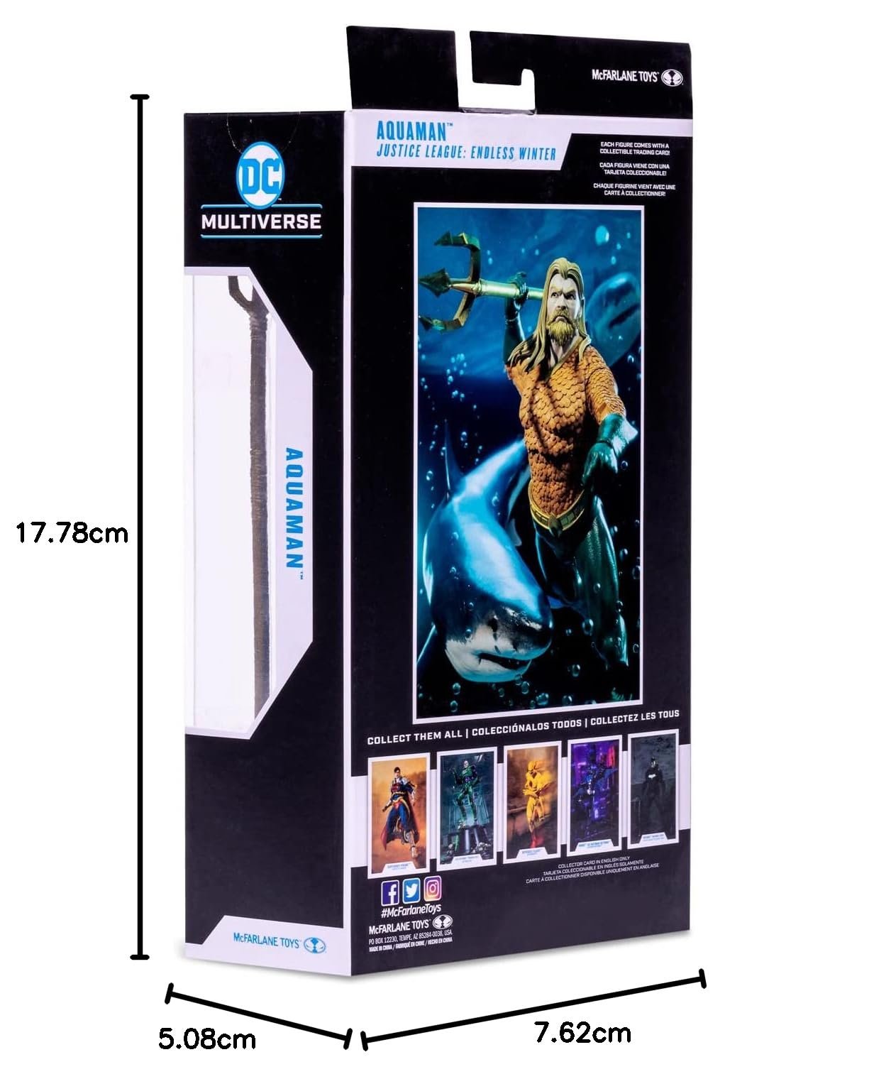 Фигурка McFarlane DC Multiverse Аквамен (Endless Winter) 18 см, фото №11