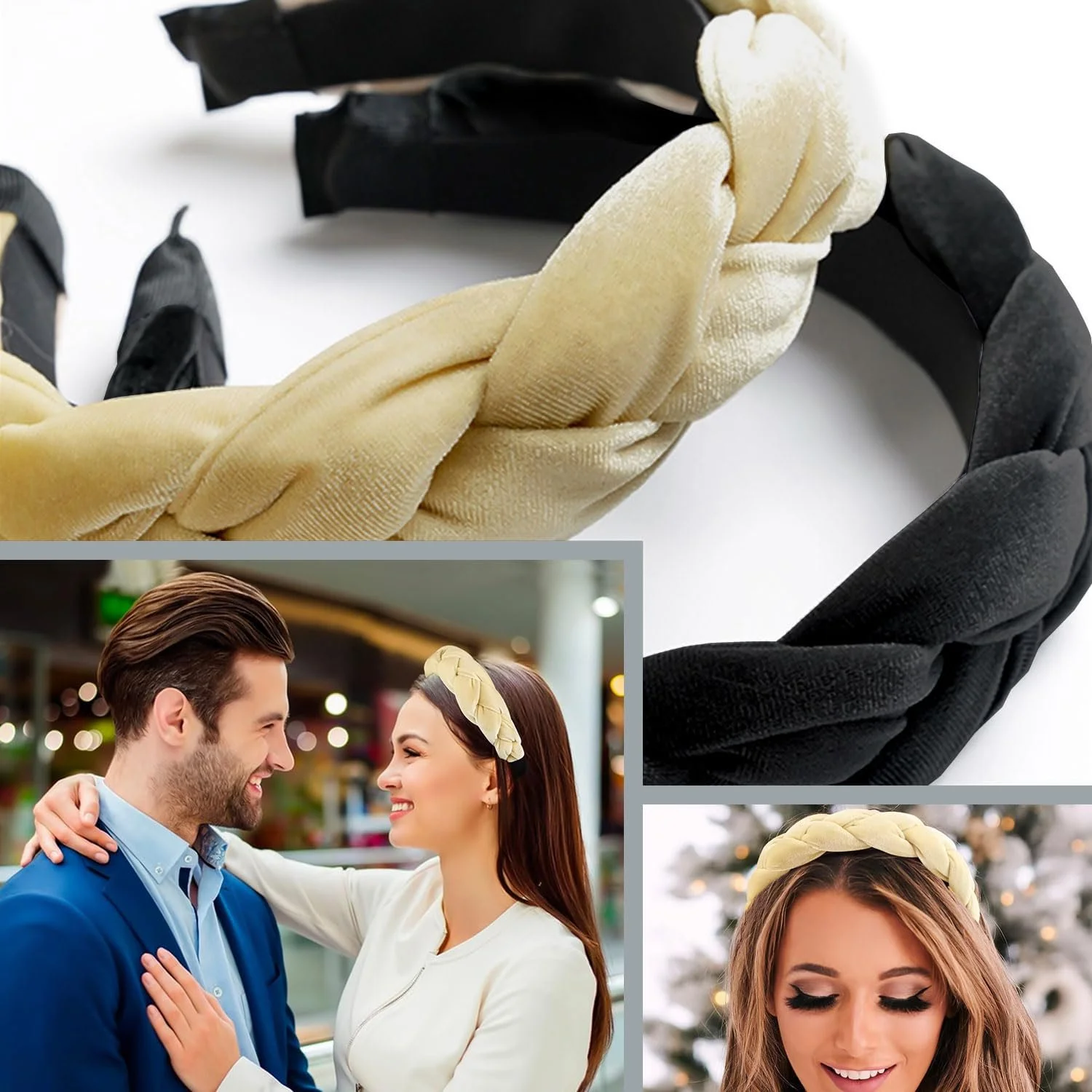 Обруч для волосся Favuit Оксамитовий, фото №8