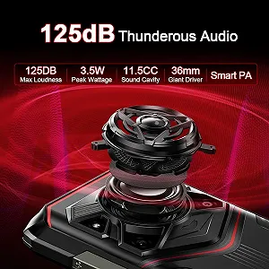 Захищений смартфон Doogee Blade 20 Pro 24 GB RAM 256 GB Black synthetic.ua - Фото 1
