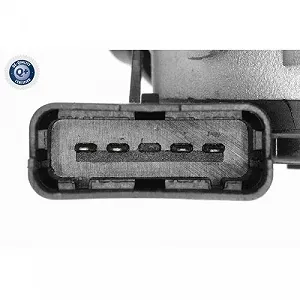 Двигатель стеклоочистителя VEMO V46-07-0016 Q+ оригинальное качество оборудования для RENAULT, спереди synthetic.ua - Фото 1