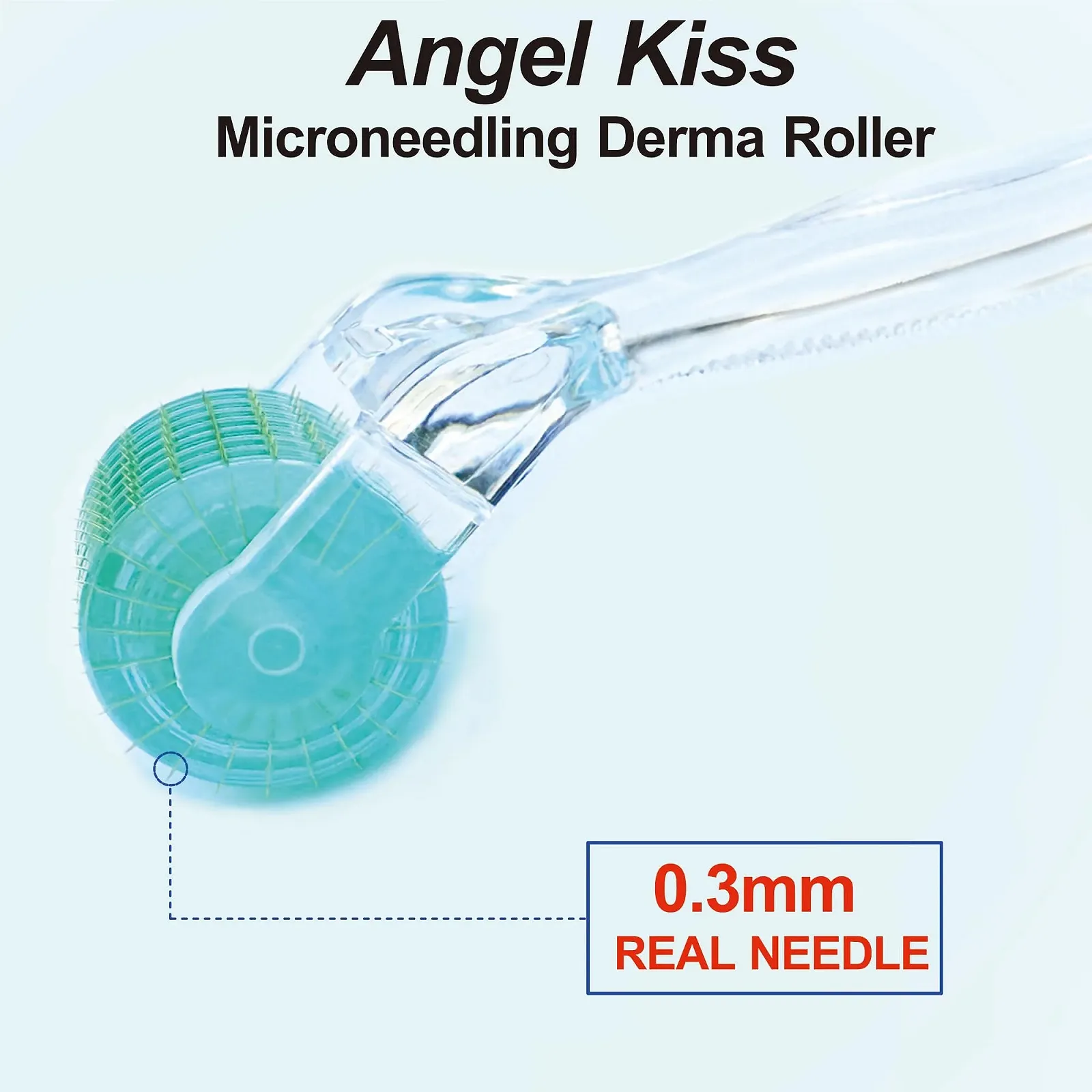 Дермаролер Angel Kiss - 192 Справжні Голки - Мікронідлінг для Дому, фото №9