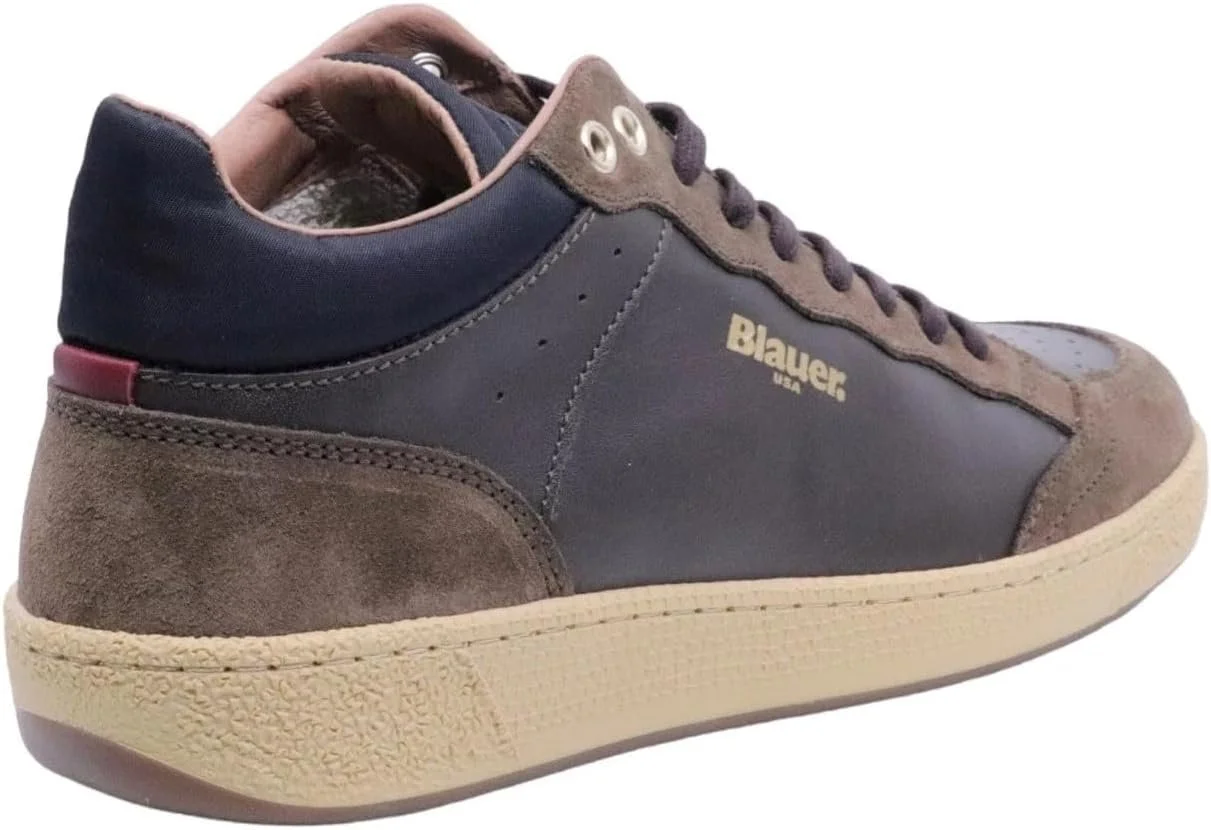 Кросівки Blauer USA Murray 09 Шкіра Коричневий, фото №4 Кросівки Blauer USA Murray 09 Шкіра Коричневий, фото №4