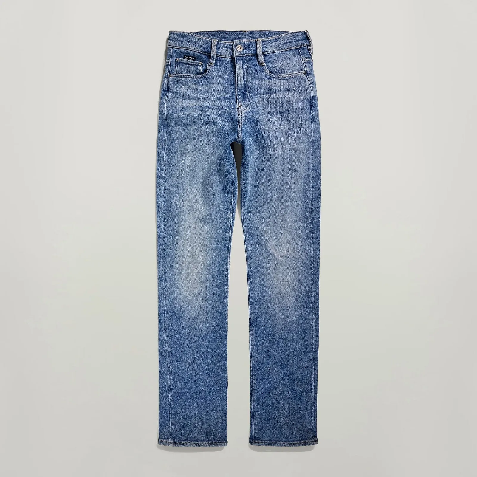 Женские джинсы G‑Star Strace Straight Jeans Sun Faded Blue Donau - 27, фото №4