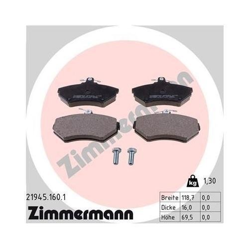 Гальмівний диск ZIMMERMANN COAT Z 600.3230.20 для VAG, передня вісь, фото №4