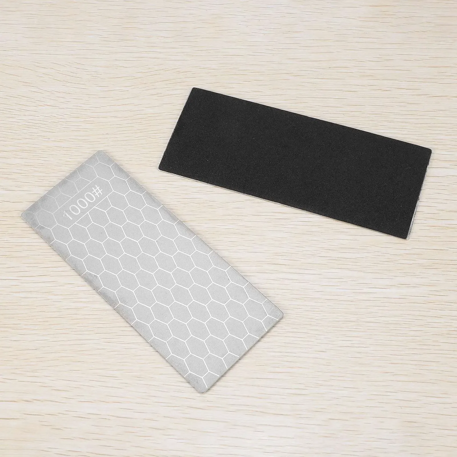 Алмазные точильные камни 2 штуки 400/1000 Grit сотовая поверхность, фото №6