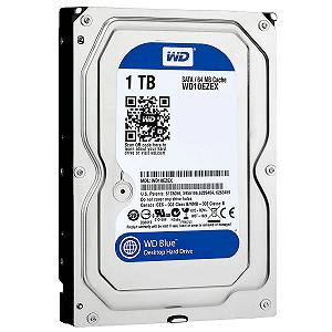 Внутренний жесткий диск 3.5" Western Digital Blue 1TB 7200 об/мин 150 МБ/с SATA (IIIWD10EZEX) - Фото 1