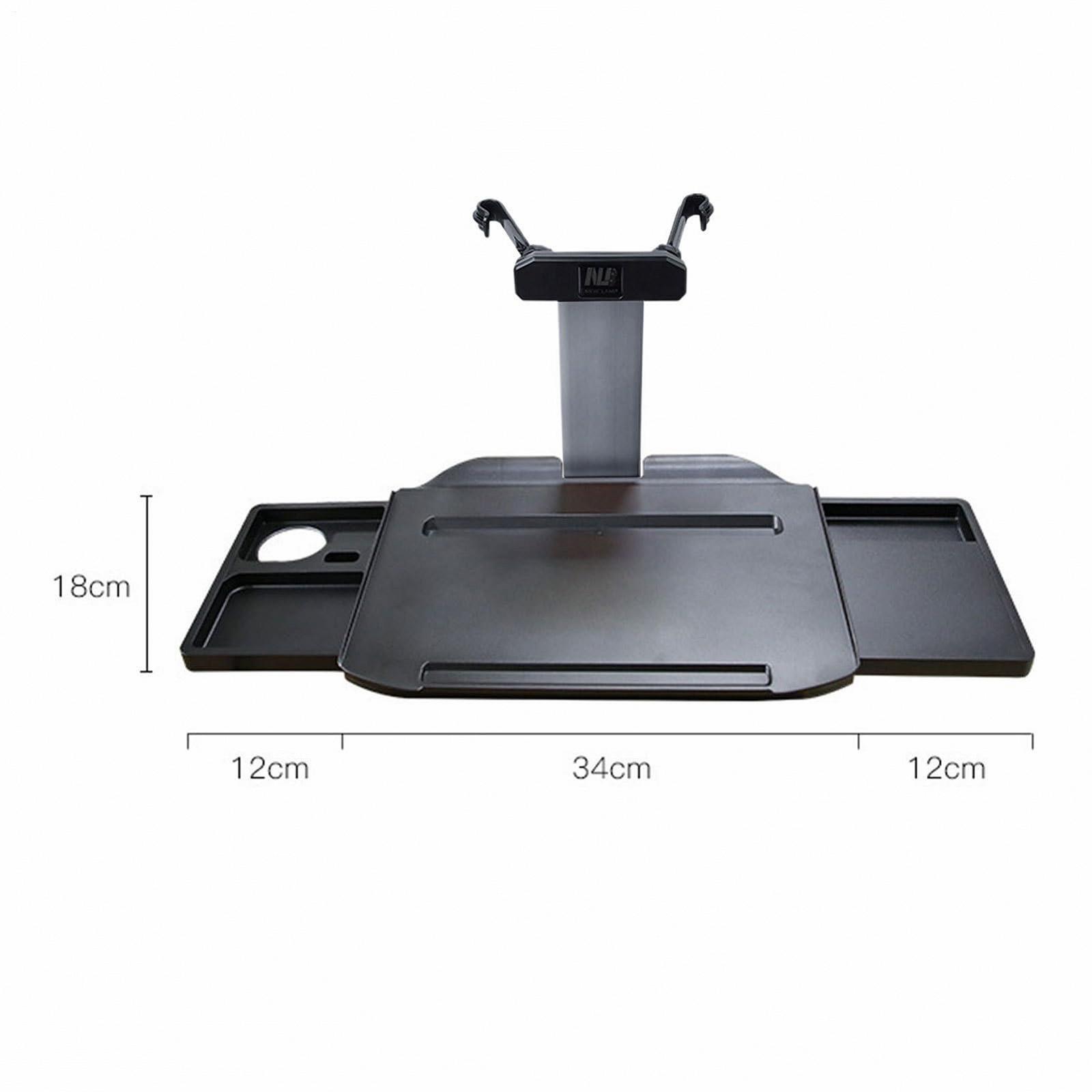 Столик для ноутбука в автомобиль Gen
ato Car Desk Travel Table Складной с 2 ящиками, отдельными слотами и алюминиевой раздвижной штангой для хранения на руль, фото №2