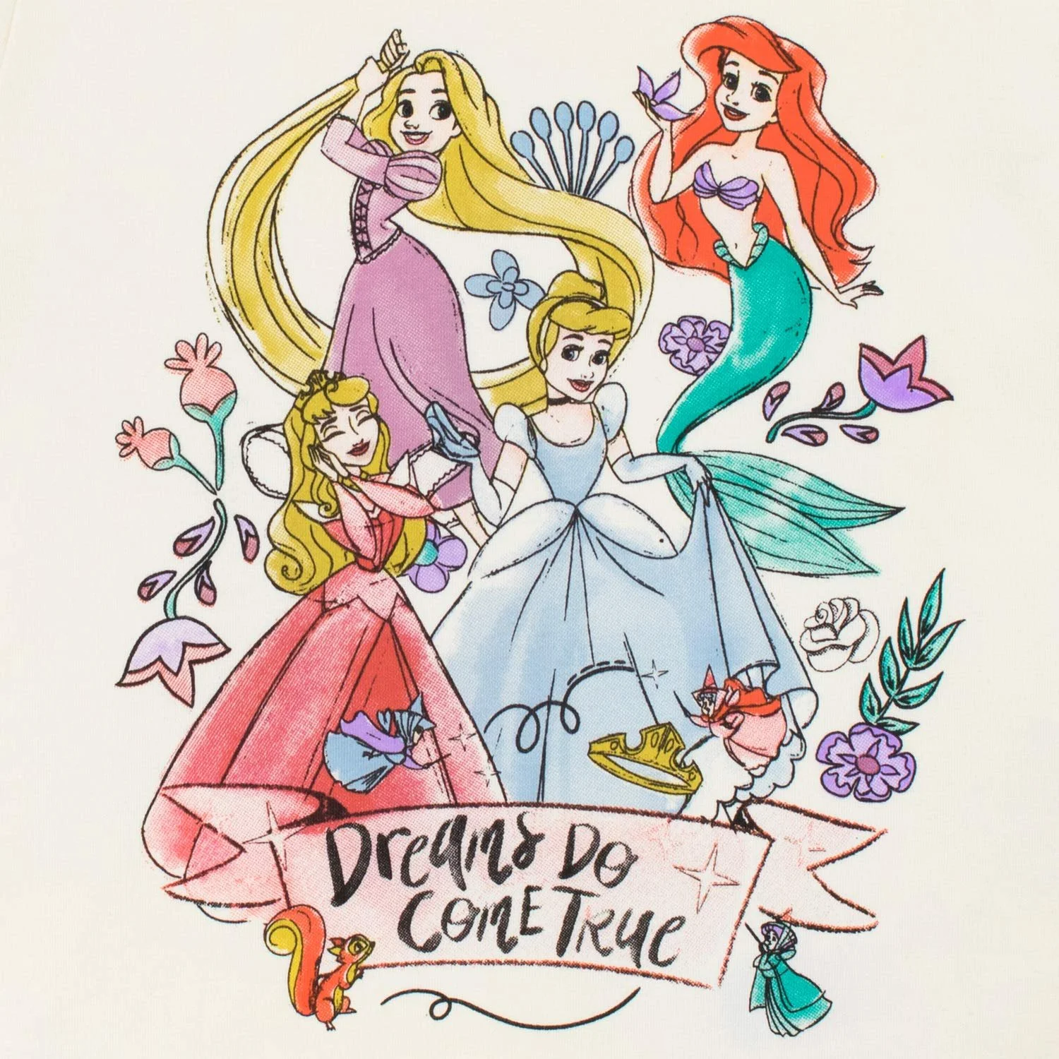 Піжама Disney Принцеса Slim Fit для дівчат, фото №3 Піжама Disney Принцеса Slim Fit для дівчат, фото №3