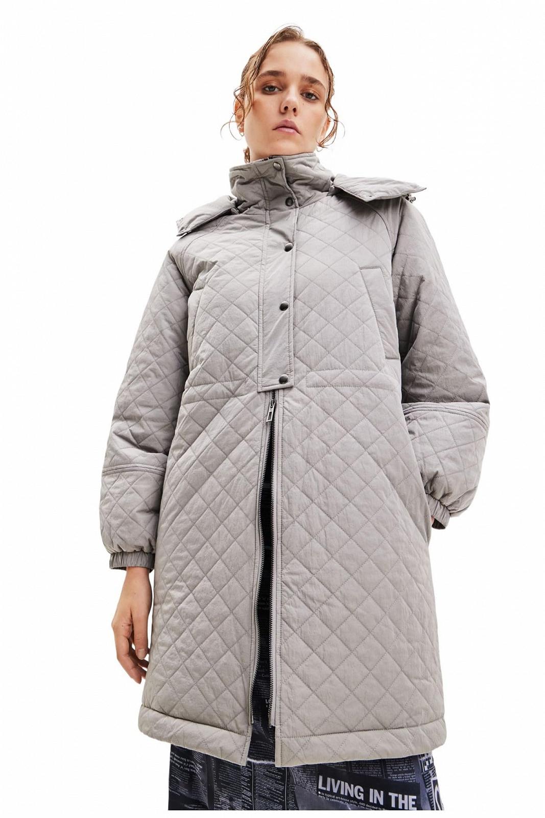 Пальто Desigual Denmark Женское Утепленное Длинное, фото №1