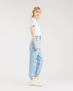 Жіночі джинси  Levis - High Waisted Mom Jean No Joke - 25 synthetic.ua - Фото 1