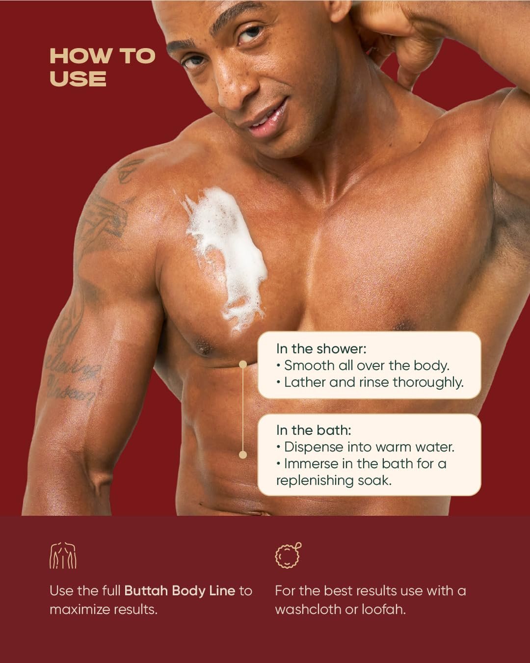 Гель для тіла buttah. by Dorion Renaud Egyptian CocoShea 10 унцій 295 мл, фото №5