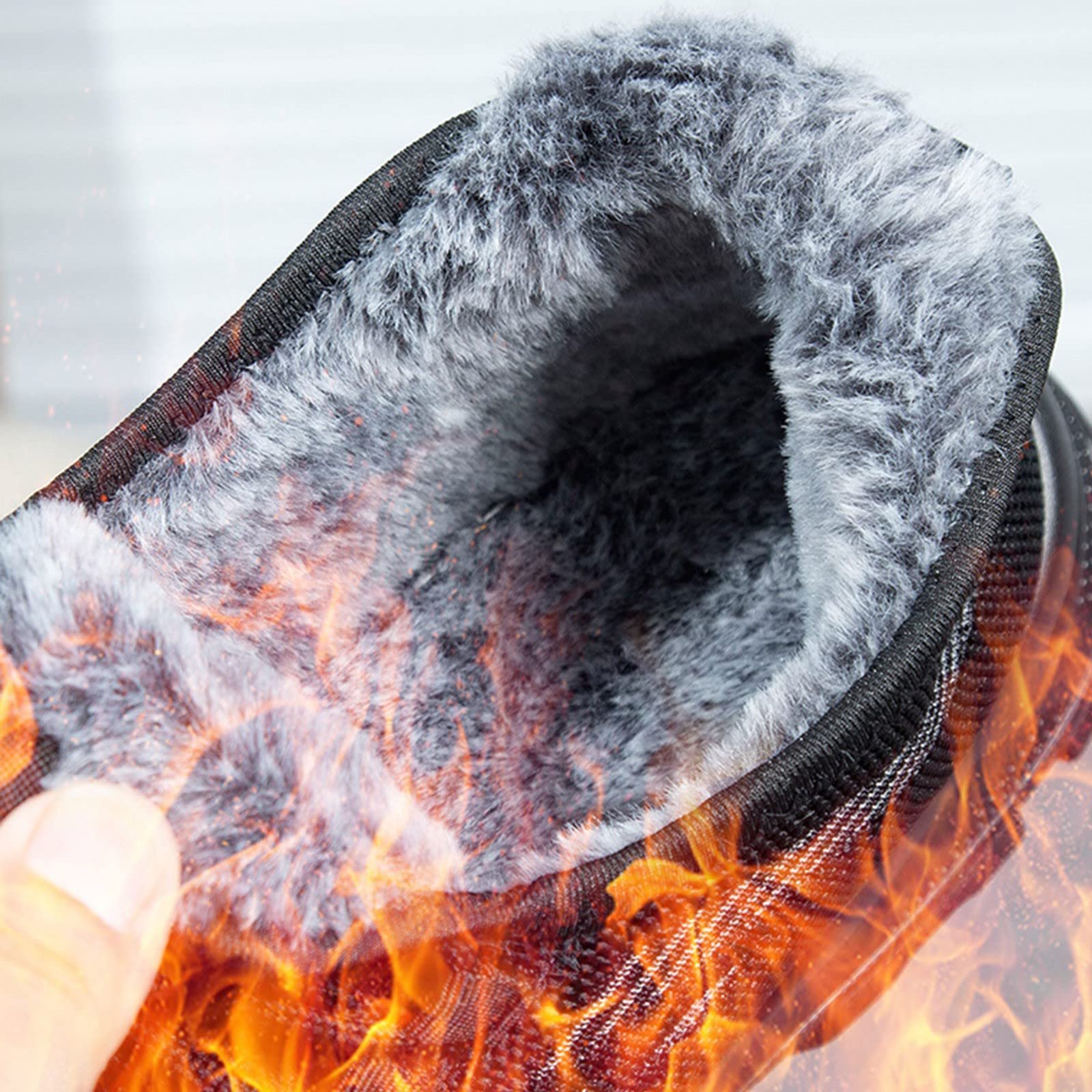 Чоловічі черевики MMOOVV Sport Бавовна Осінь-Зима Комфорт Плоский дизайн, фото №7