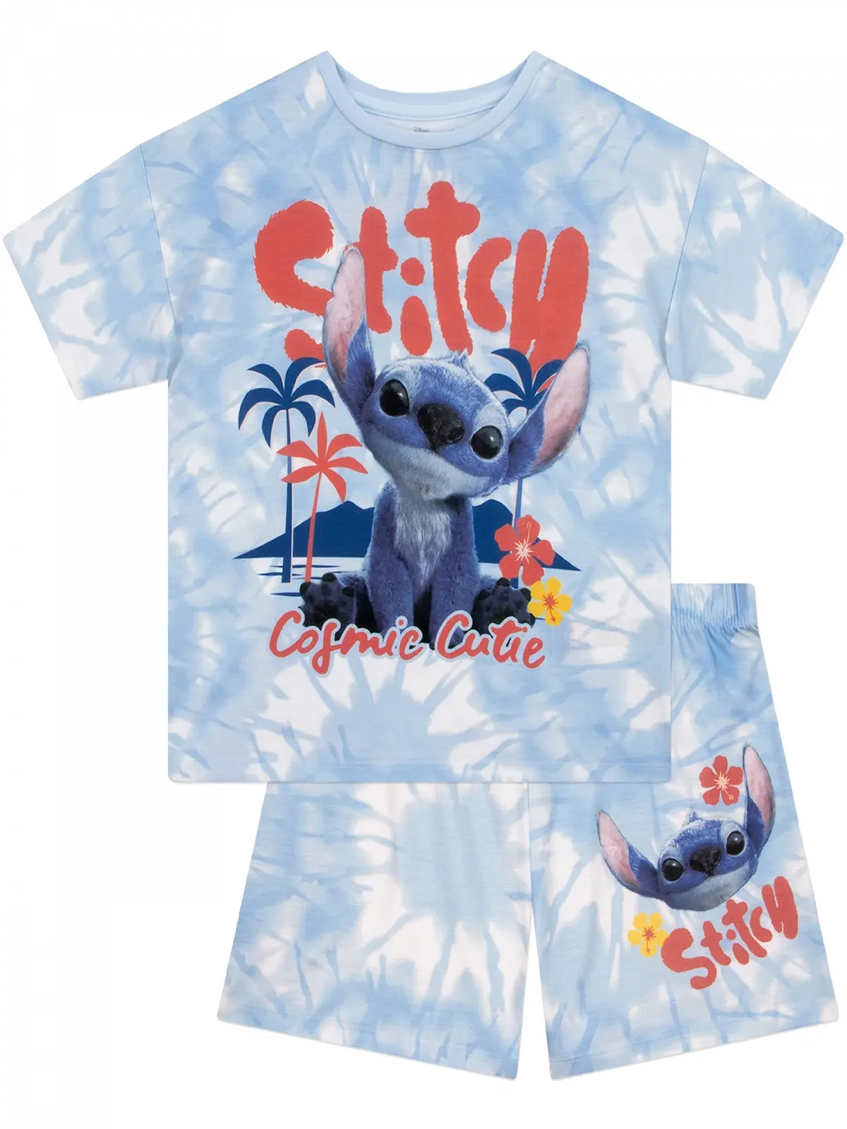 Пижама Disney Lilo and Stitch короткая для девочек, фото №1 Пижама Disney Lilo and Stitch короткая для девочек, фото №1